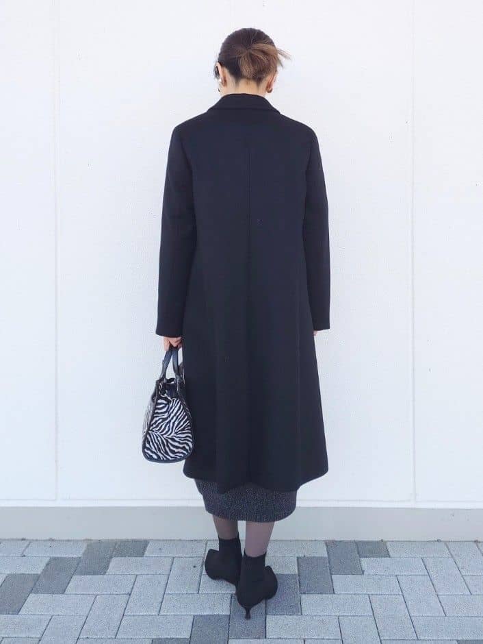 MUTSUKOさんの「UNTITLED｜【スタイリッシュ／オンオフ兼用】ウールチェスターコート」を使ったコーディネート
