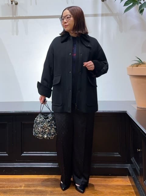 Asamiさんの「DRESSTERIOR｜ウールハンティングブルゾン」を使ったコーディネート