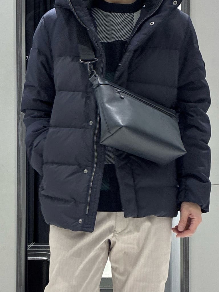 わいずみさんの「TAKEO KIKUCHI｜カラーコンビ ダウンブルゾン」を使ったコーディネート