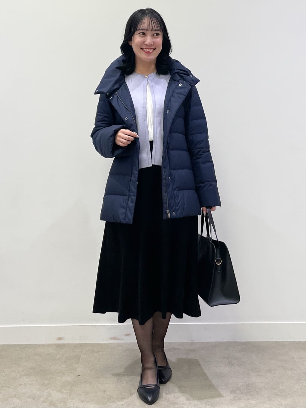 yukariさんの「Reflect｜【SS-4Lサイズ】フーデッドミドルダウンコート」を使ったコーディネート