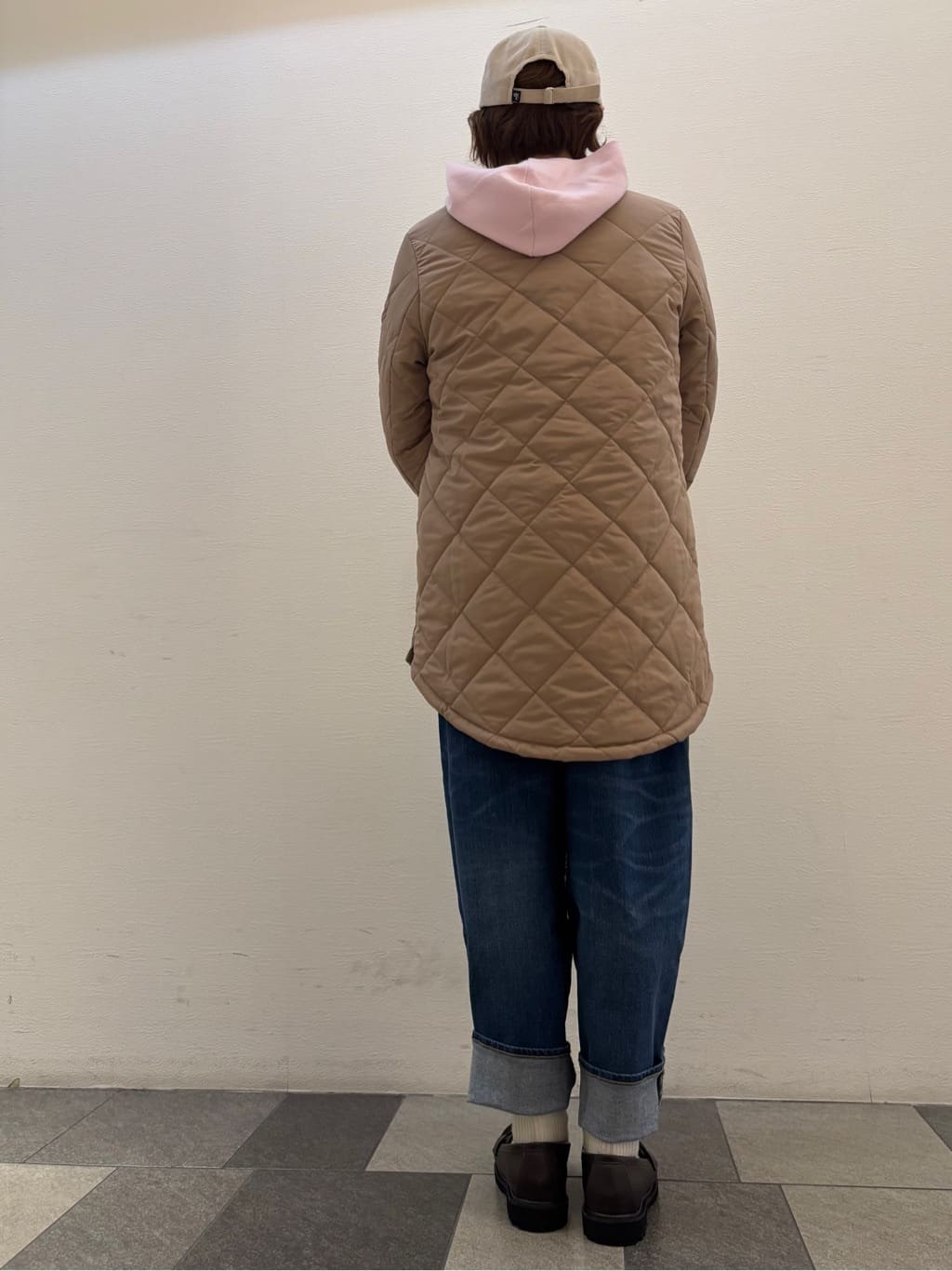 Haruさんの「Dessin｜【2WAY/洗える】中綿キルトコート」を使ったコーディネート