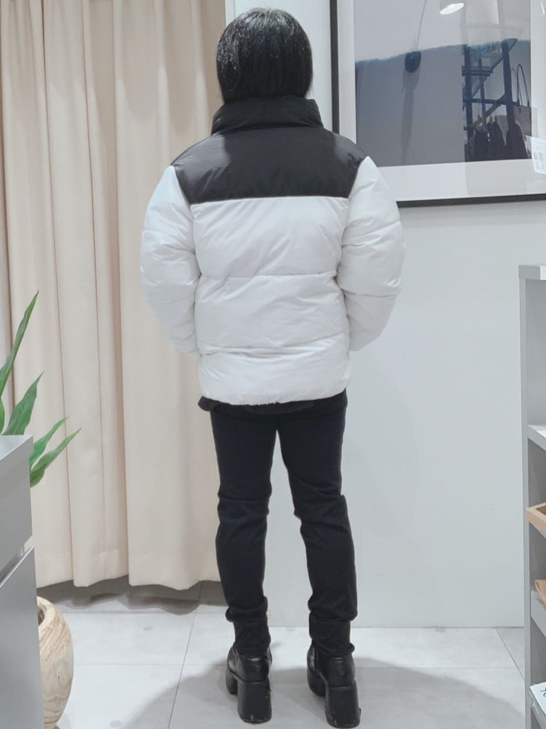 坂。さんの「THE SHOP TK｜【撥水/洗濯機可】寒い季節でも快適 中綿スタンドブルゾン」を使ったコーディネート