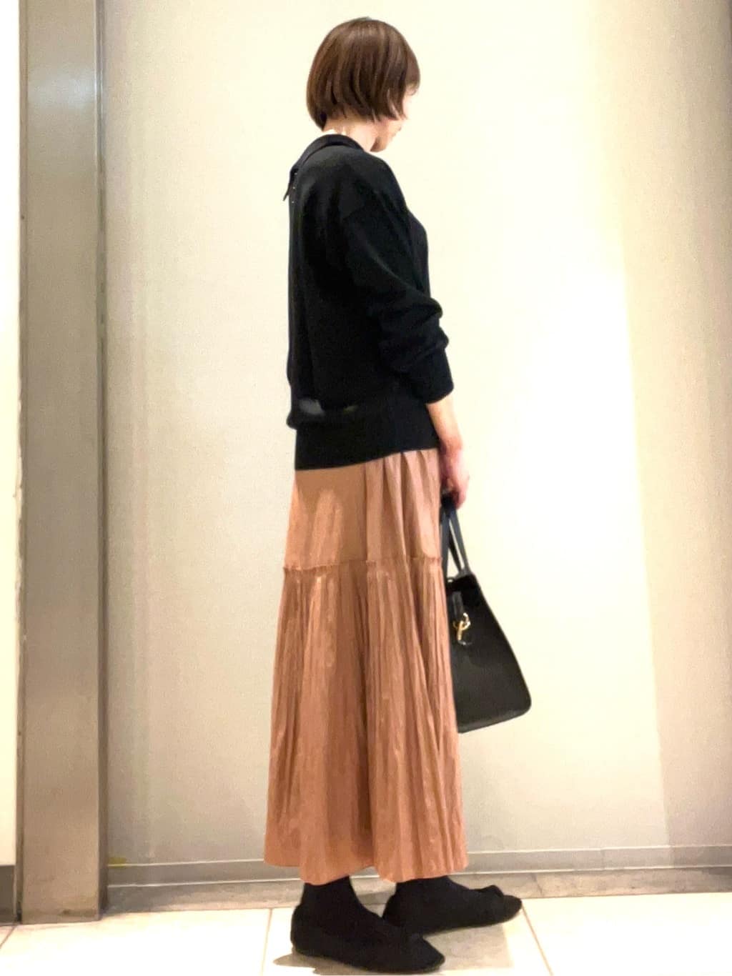 TOMOMIさんの「Reflect｜【着映え◎】衿つきニットトップス」を使ったコーディネート