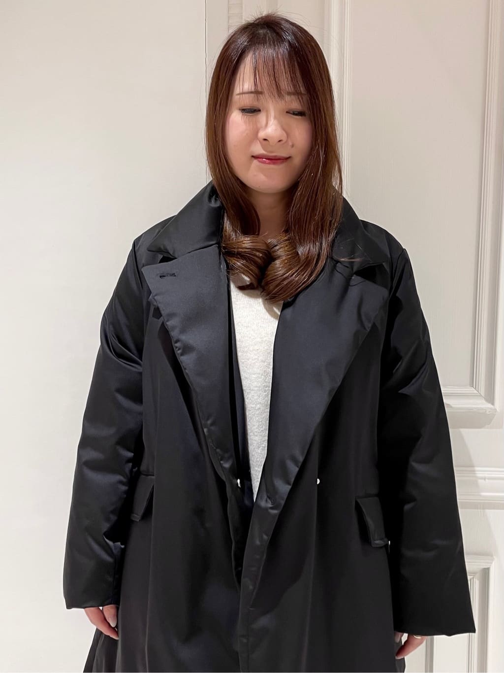 minowaさんの「DRESSTERIOR｜アルパカブレンドVネックニット」を使ったコーディネート