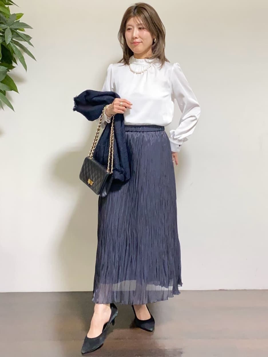 tomoさんの「UNTITLED｜【仕事着/スーツ】ファンシーツイード ジャケット」を使ったコーディネート