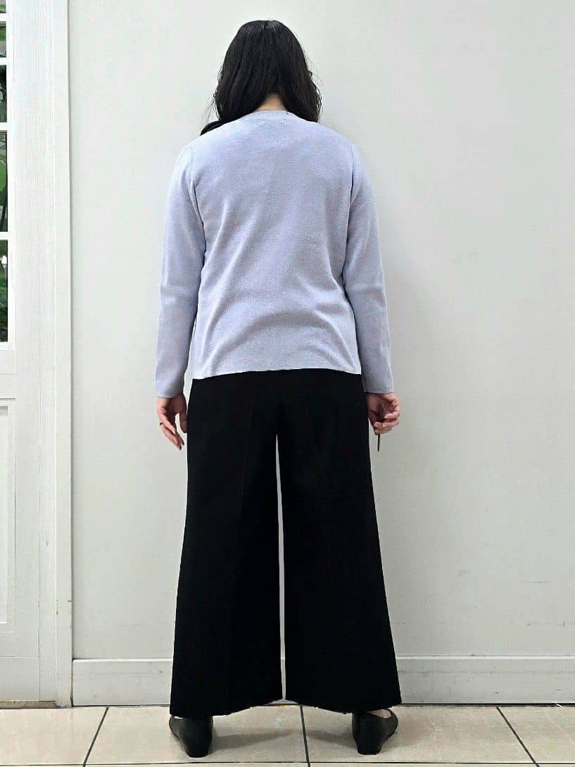 fkeさんの「Reflect｜【選べる5色／アンサンブル可】プチハイネックリブニット」を使ったコーディネート