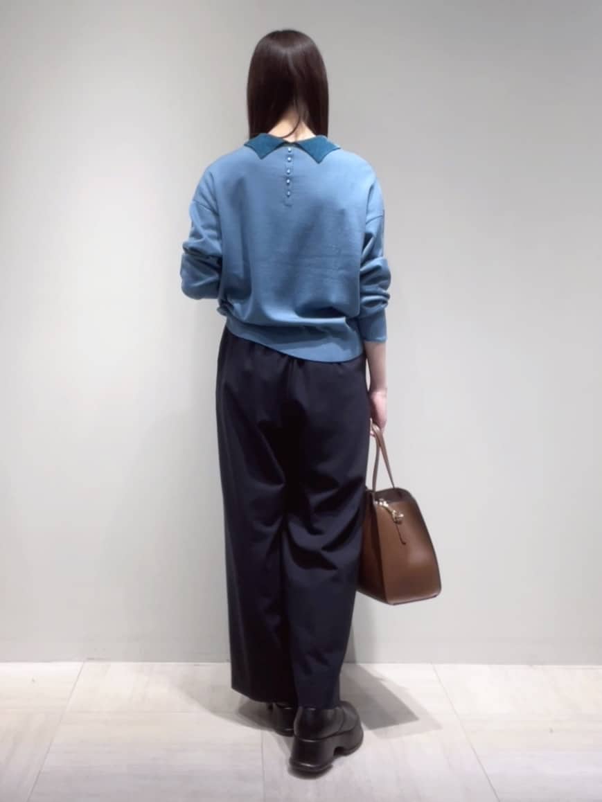 yukaさんの「Reflect｜【着映え◎】衿つきニットトップス」を使ったコーディネート