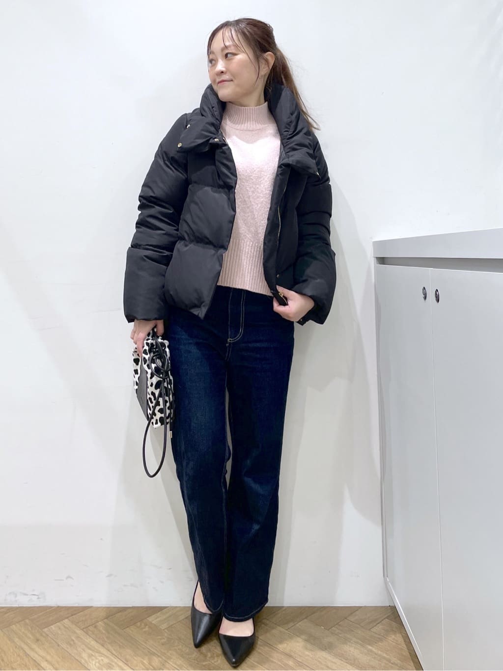 Junさんの「index｜KAWADAダウンショートコート【撥水／洗濯機OK／静電気防止裏地】《XS～LL》」を使ったコーディネート