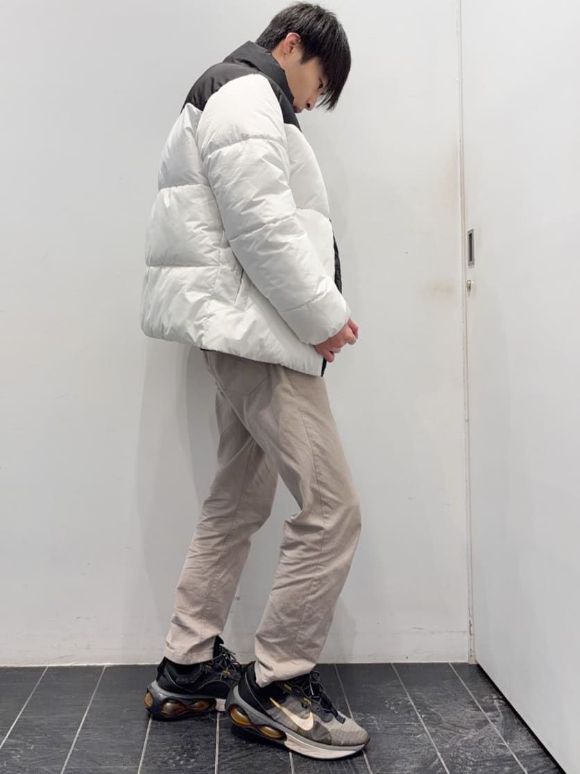 ちびちゃんさんの「THE SHOP TK｜【撥水/洗濯機可】寒い季節でも快適 中綿スタンドブルゾン」を使ったコーディネート