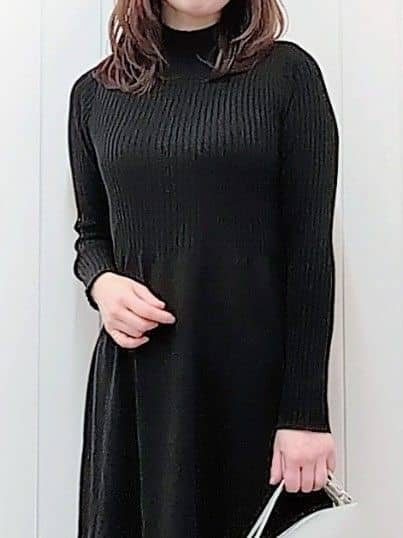 itoさんの「Dessin｜【2点セット・洗える】シャギーベストニットワンピース」を使ったコーディネート