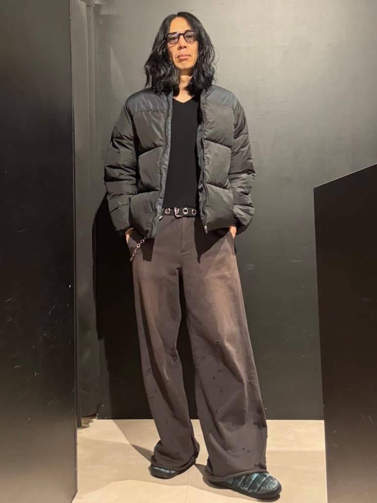 538961276さんの「THE SHOP TK｜【撥水/洗濯機可】寒い季節でも快適 中綿スタンドブルゾン」を使ったコーディネート