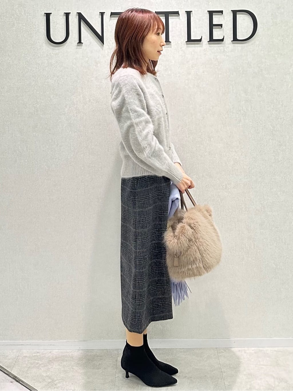 Miwaさんの「UNTITLED｜【着回しが効く／オンオフアウター】ウールショートコート」を使ったコーディネート