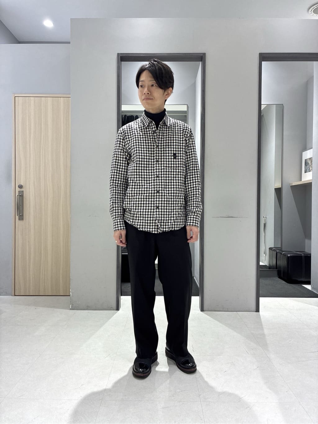 わいずみさんの「TAKEO KIKUCHI｜カラーコンビ ダウンブルゾン」を使ったコーディネート