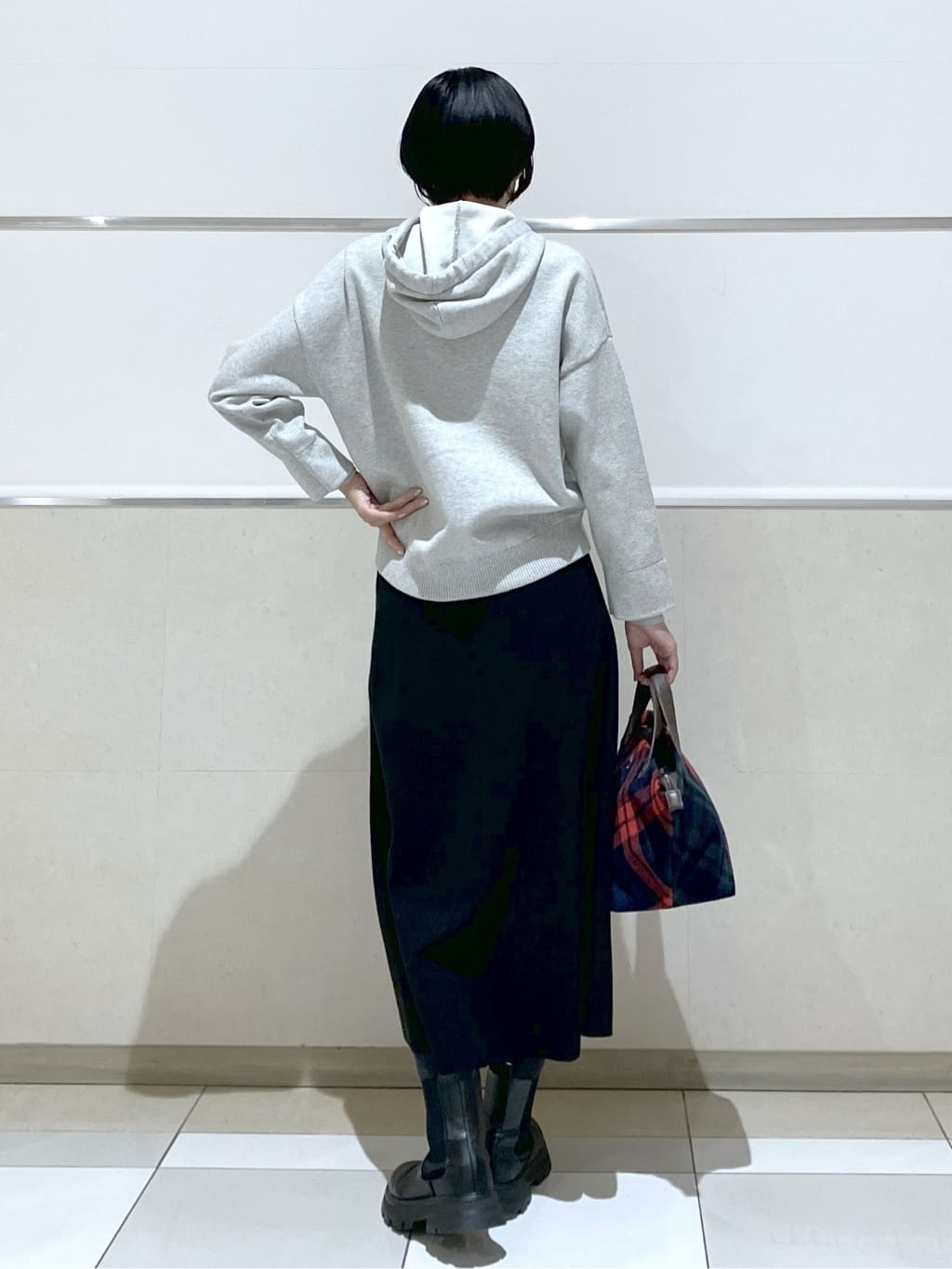 eriko さんの「Dessin｜メルトンジャージフレアスカート」を使ったコーディネート