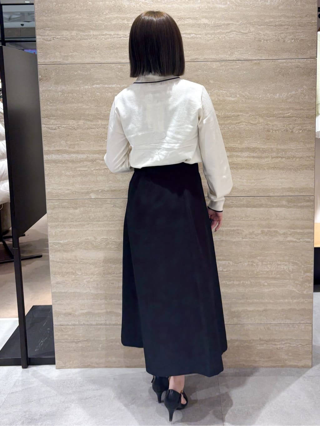 ふうかさんの「index｜ヘンリーパールミニボウタイニット【洗濯機OK】」を使ったコーディネート