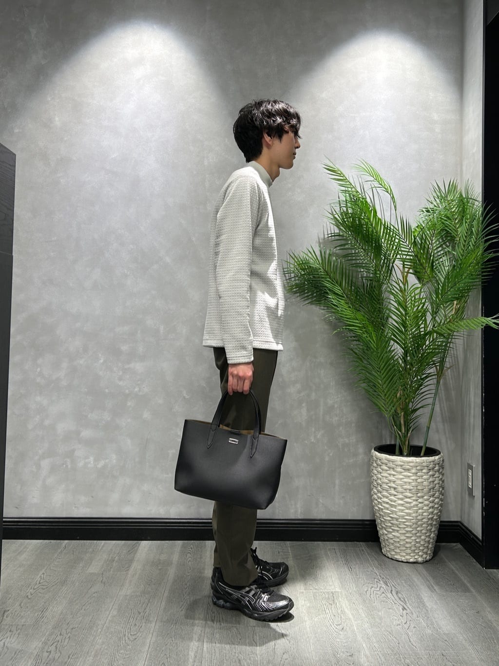 ruiさんの「TAKEO KIKUCHI｜モールクオーターモックネック」を使ったコーディネート