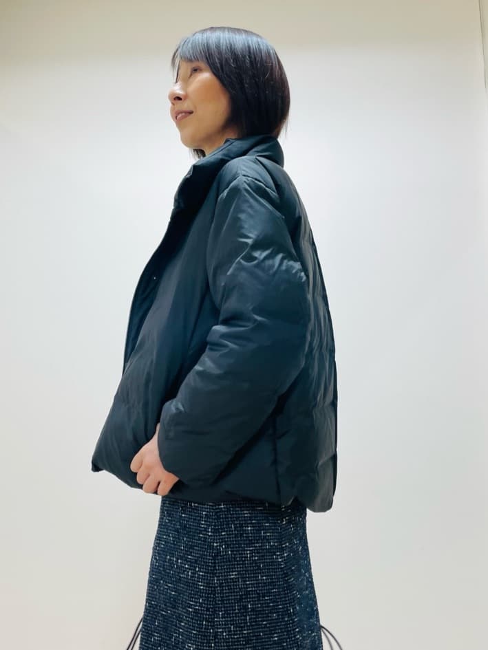 Riiさんの「Reflect｜【広がりすぎない／美シルエット◎】ツイードフレアスカート」を使ったコーディネート