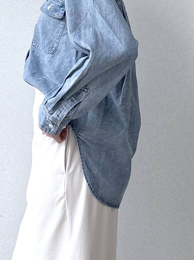 saitoさんの「DRESSTERIOR｜◆【洗える/ポケット付き】ストレッチナロースカート」を使ったコーディネート