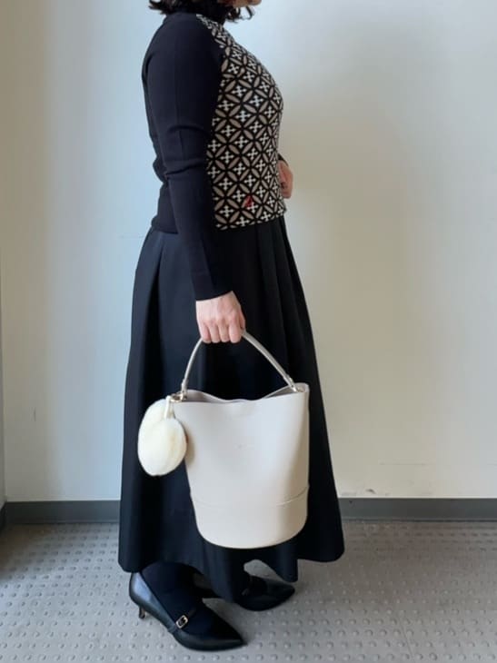 Asamiさんの「DRESSTERIOR｜Superfineリサイクルメルトンダッフルコート」を使ったコーディネート