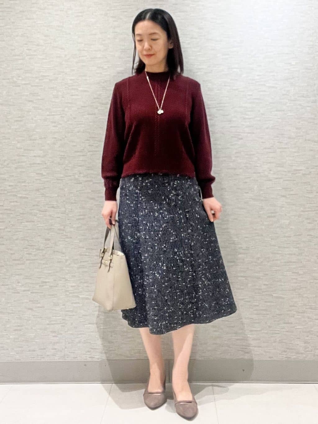 marikoさんの「Reflect｜【SS-4Lサイズ／ウエスト調整可】フーデッドロングダウンコート」を使ったコーディネート