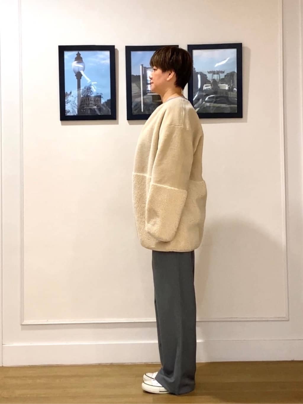 Hiroさんの「Dessin｜【2WAY】フェイクムートンコート」を使ったコーディネート