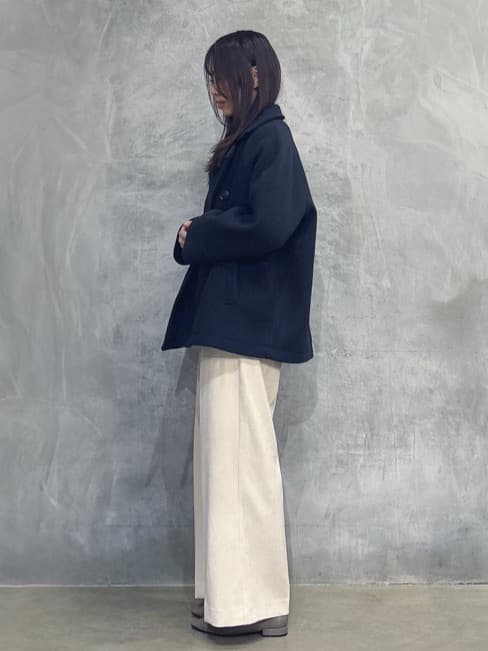 misaさんの「THE SHOP TK｜【華やかで柔らか】ふわふわフェザーニット/洗える・前後2WAY」を使ったコーディネート