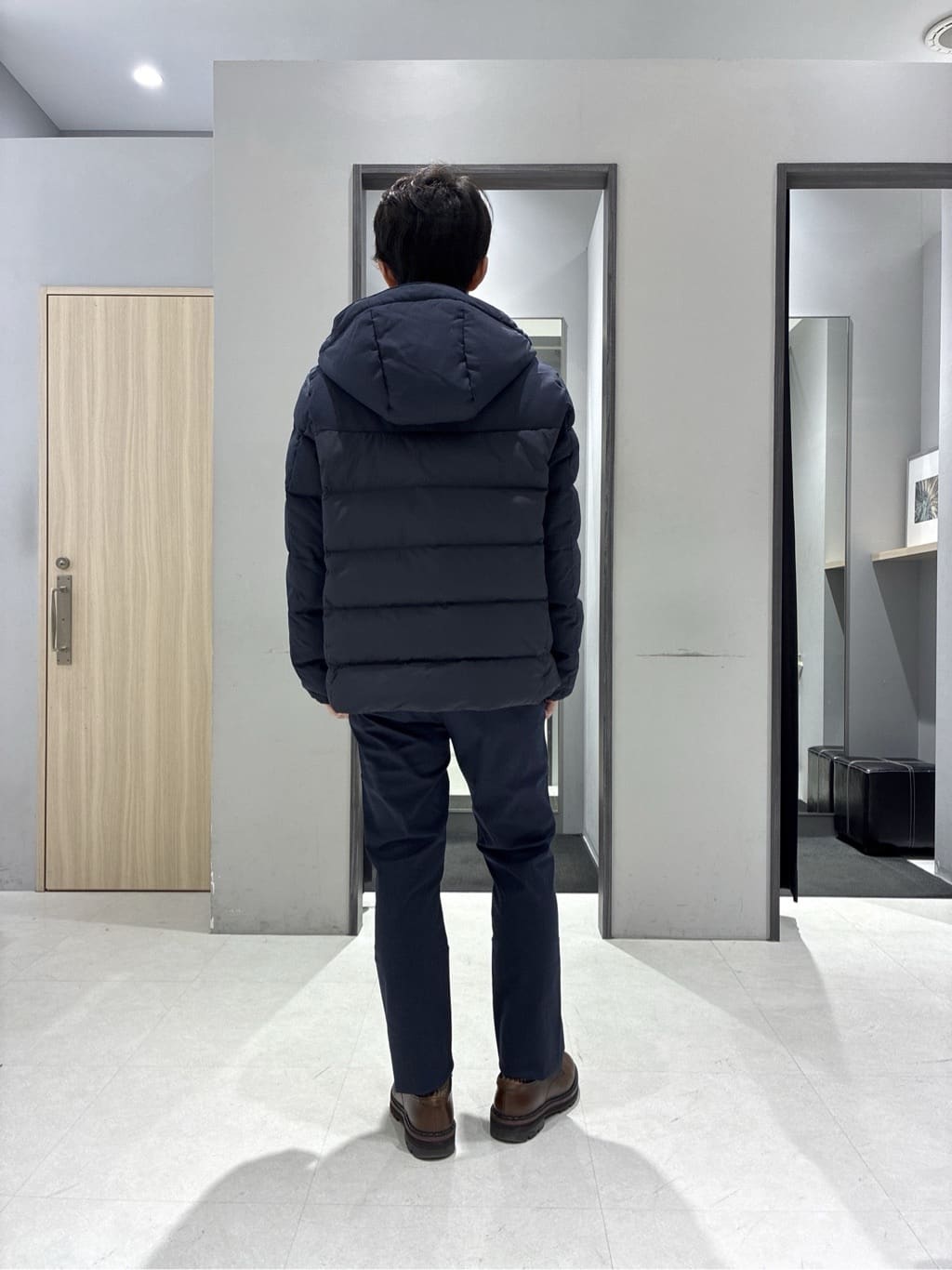 わいずみさんの「TAKEO KIKUCHI｜カラーコンビ ダウンブルゾン」を使ったコーディネート
