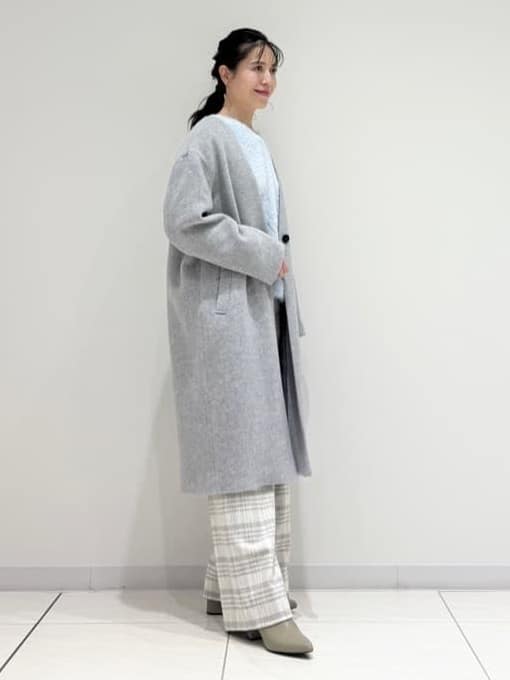kayoさんの「INDIVI｜【洗える】エアリーシャギートップス」を使ったコーディネート