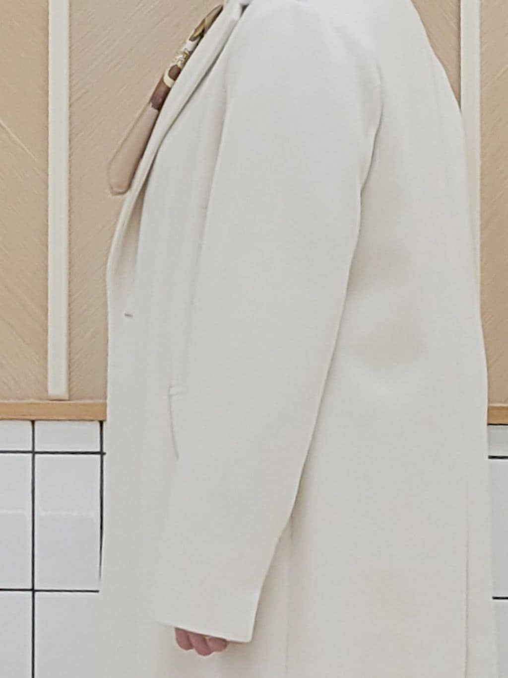 tomoさんの「COUP DE CHANCE｜【手洗い可／日本製】タックワイドパンツ」を使ったコーディネート
