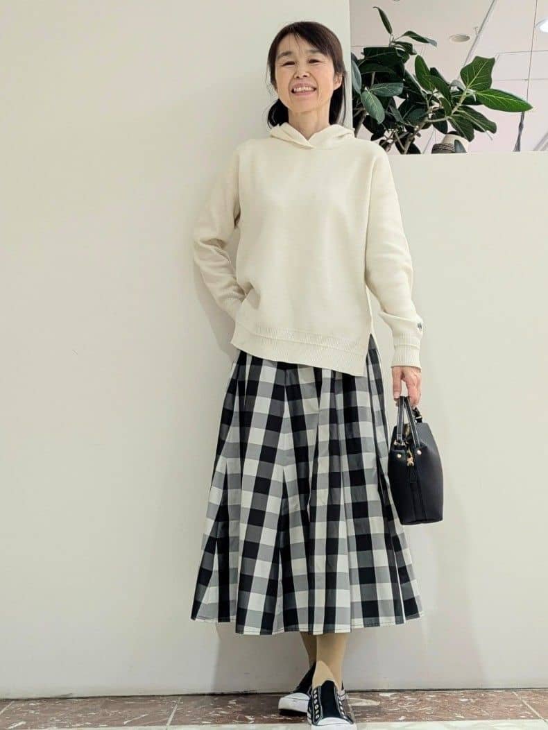keikoさんの「Dessin｜シャンブレースプリングコート」を使ったコーディネート