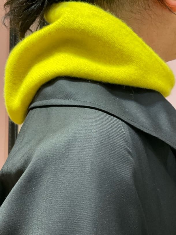 Nagaseさんの「DRESSTERIOR｜◆カシミヤブレンドフードニット」を使ったコーディネート