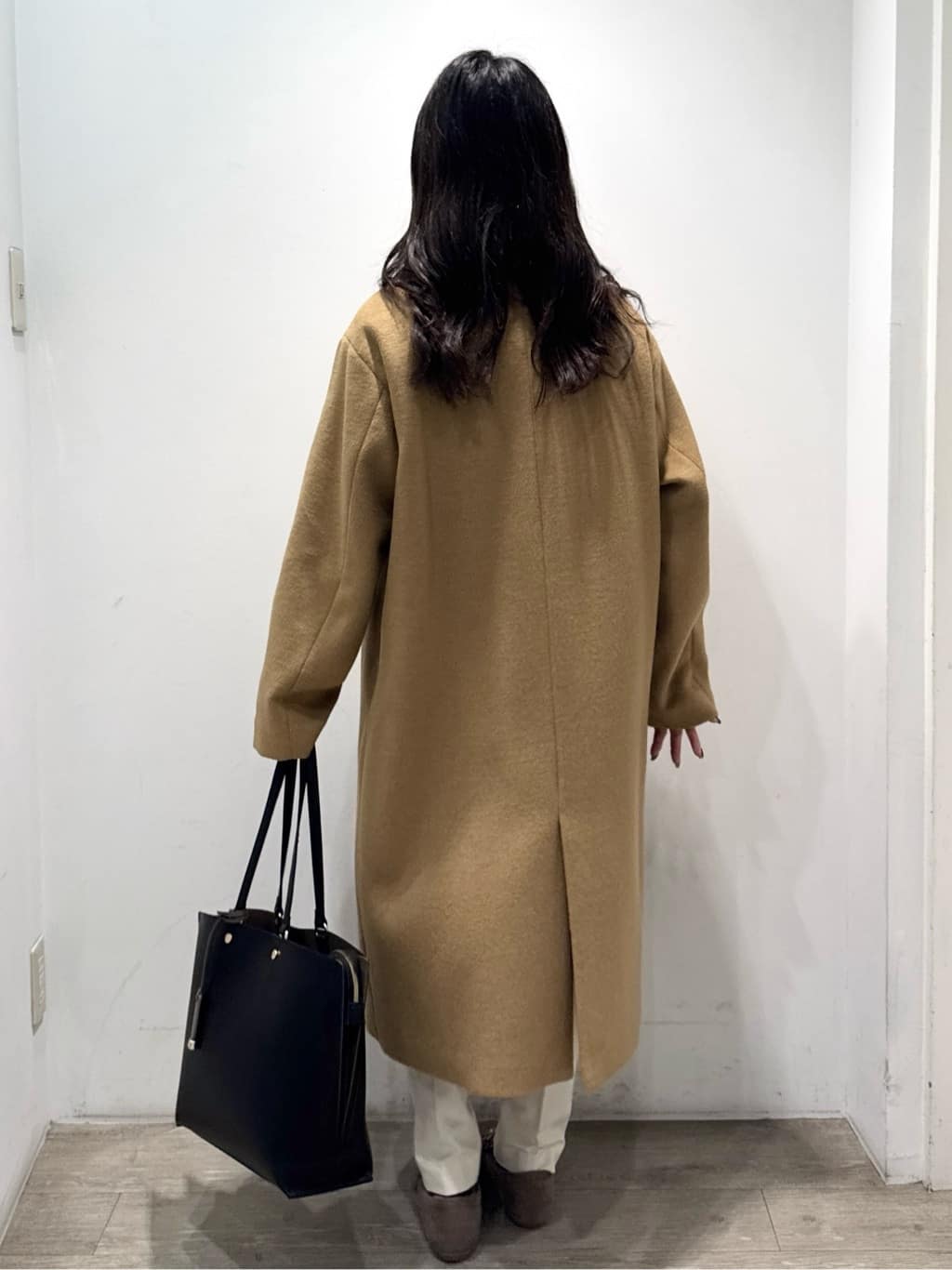 yuicciさんの「OPAQUE.CLIP｜カシミヤブレンドウールチェスターコート」を使ったコーディネート