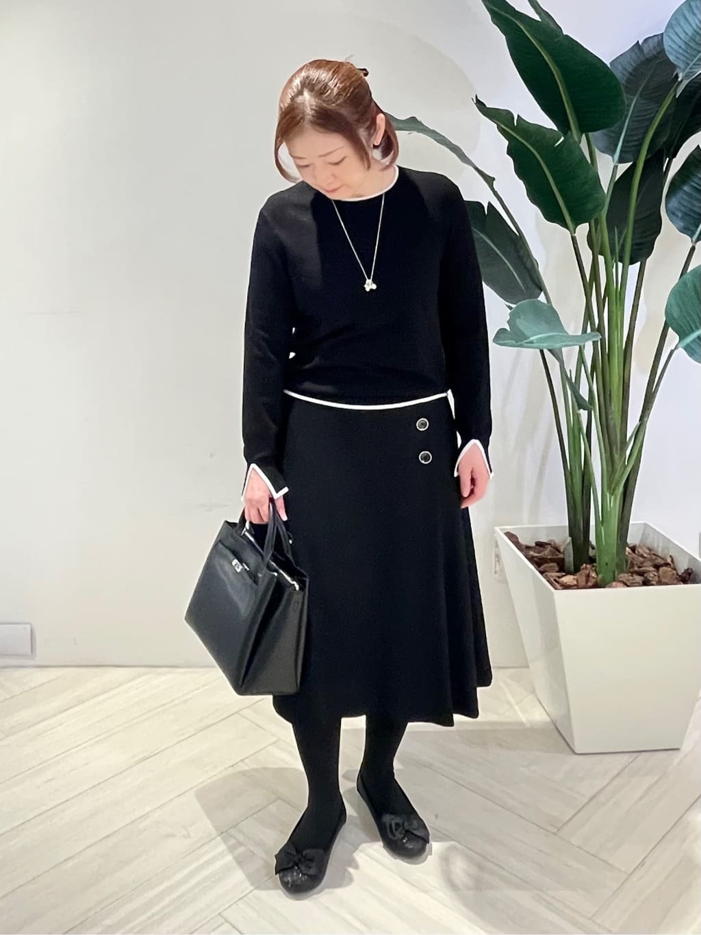 Tomoさんの「UNTITLED｜【アンサンブル可/洗える】ウォームスパンニット」を使ったコーディネート