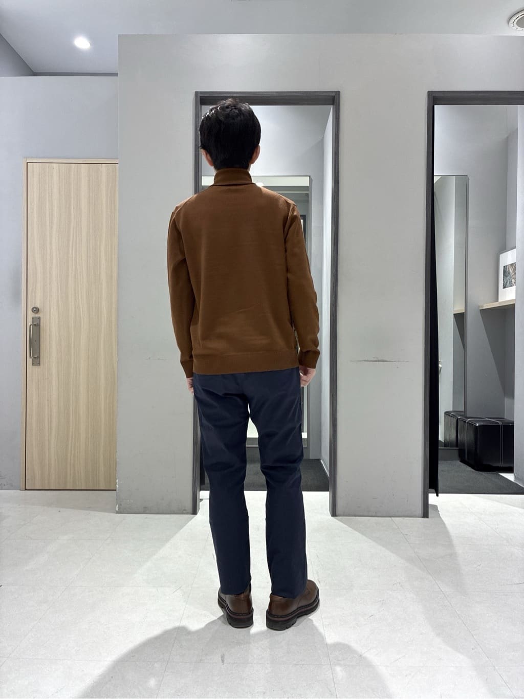 わいずみさんの「TAKEO KIKUCHI｜カラーコンビ ダウンブルゾン」を使ったコーディネート