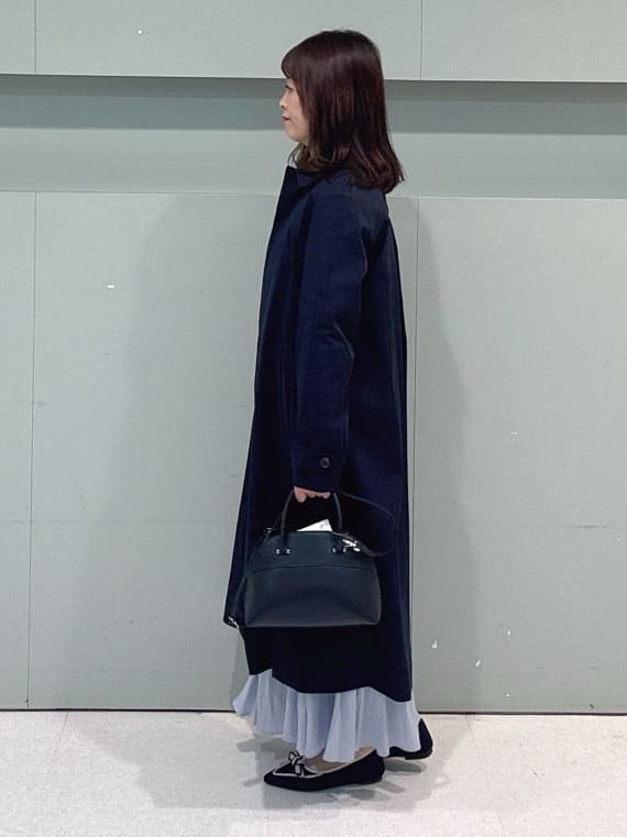makiさんの「UNTITLED｜◆【はっ水/洗える】タスランステンカラーコート」を使ったコーディネート