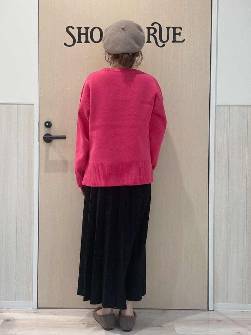 funafunaさんの「SHOO･LA･RUE｜【S-LL/洗濯機可/体型カバー】大人世代も取り入れやすい スウェットライクニット」を使ったコーディネート