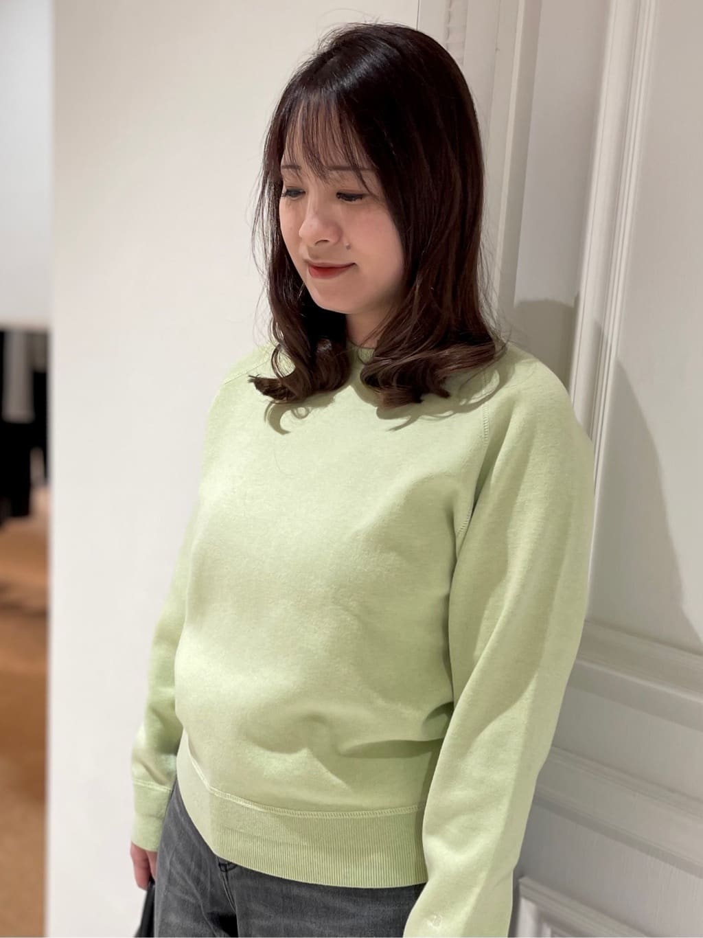 minowaさんの「DRESSTERIOR｜◆ウォッシャブルコットンカシミヤプルオーバーニット」を使ったコーディネート