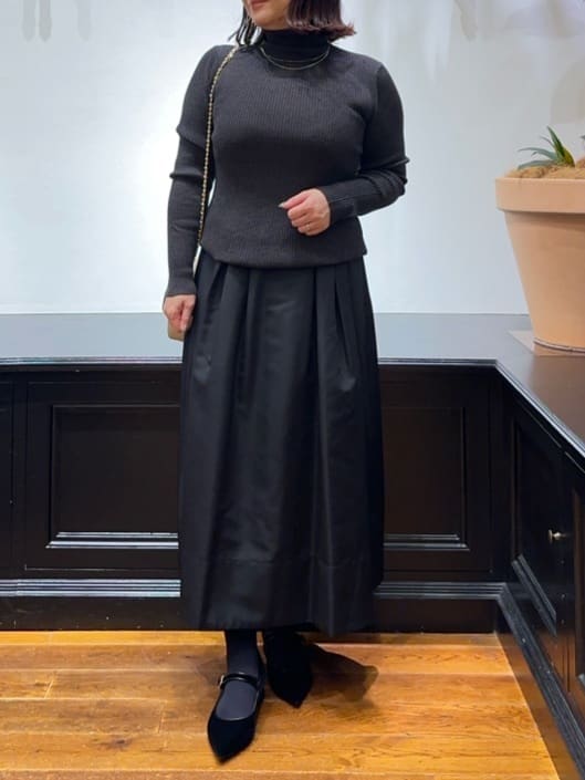 Asamiさんの「DRESSTERIOR｜キルテッドショルダーバッグ」を使ったコーディネート