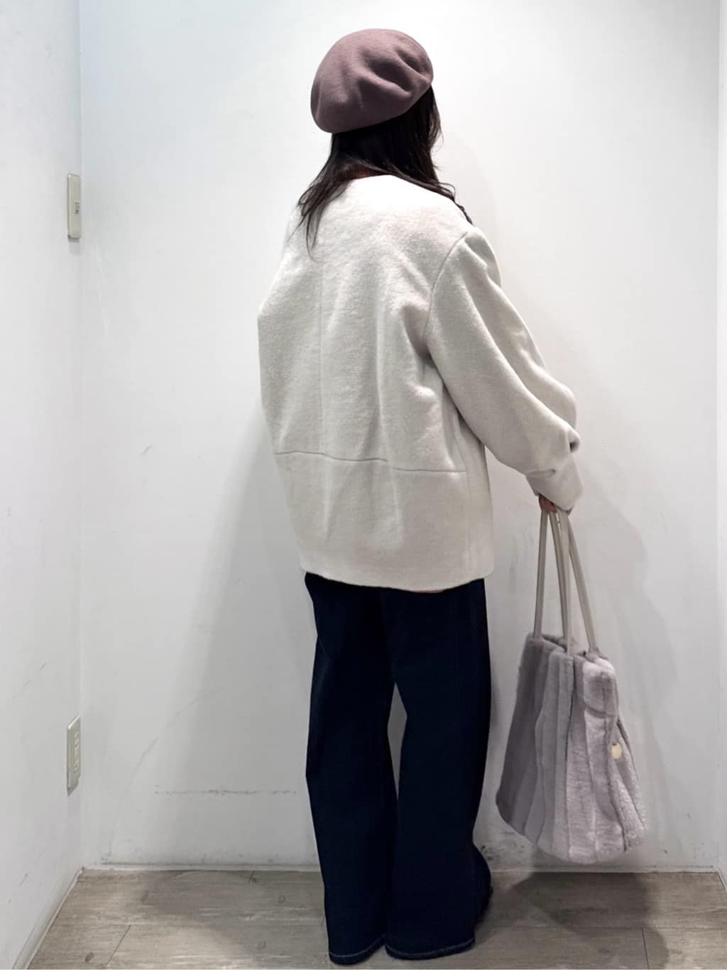 yuicciさんの「OPAQUE.CLIP｜ストレッチバギーデニム【洗濯機洗い可】《SS～LL》」を使ったコーディネート