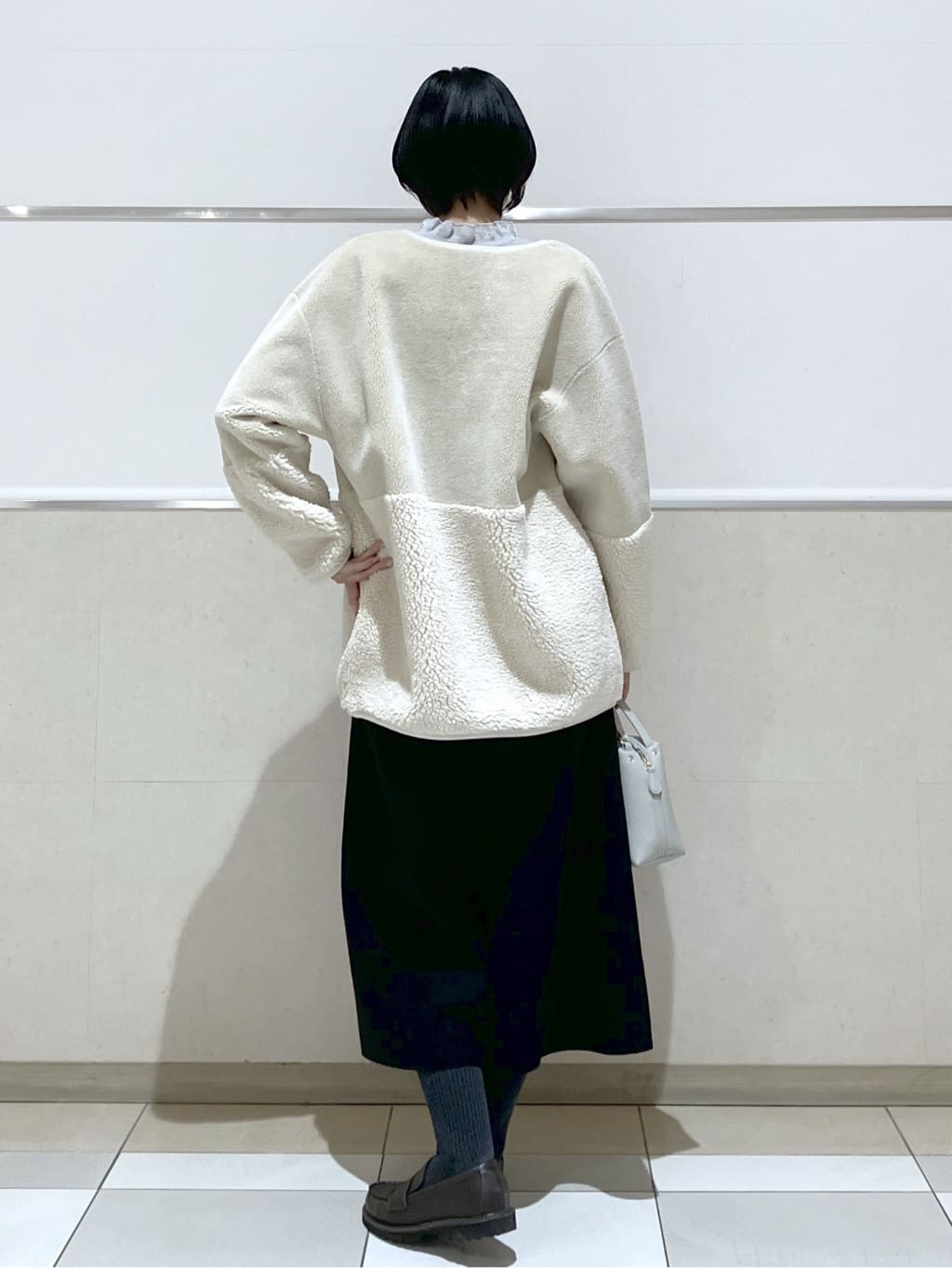 eriko さんの「Dessin｜【2WAY】フェイクムートンコート」を使ったコーディネート