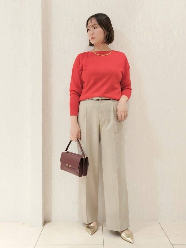 naokoさんの「UNTITLED｜【軽アウター/ミドル丈】ウールニットコーディガン」を使ったコーディネート