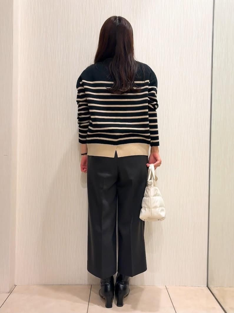 SAHOさんの「UNTITLED｜【洗える】モックネックミラノリブニット」を使ったコーディネート