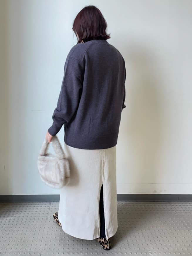 Asamiさんの「DRESSTERIOR｜レタードニットカーディガン」を使ったコーディネート