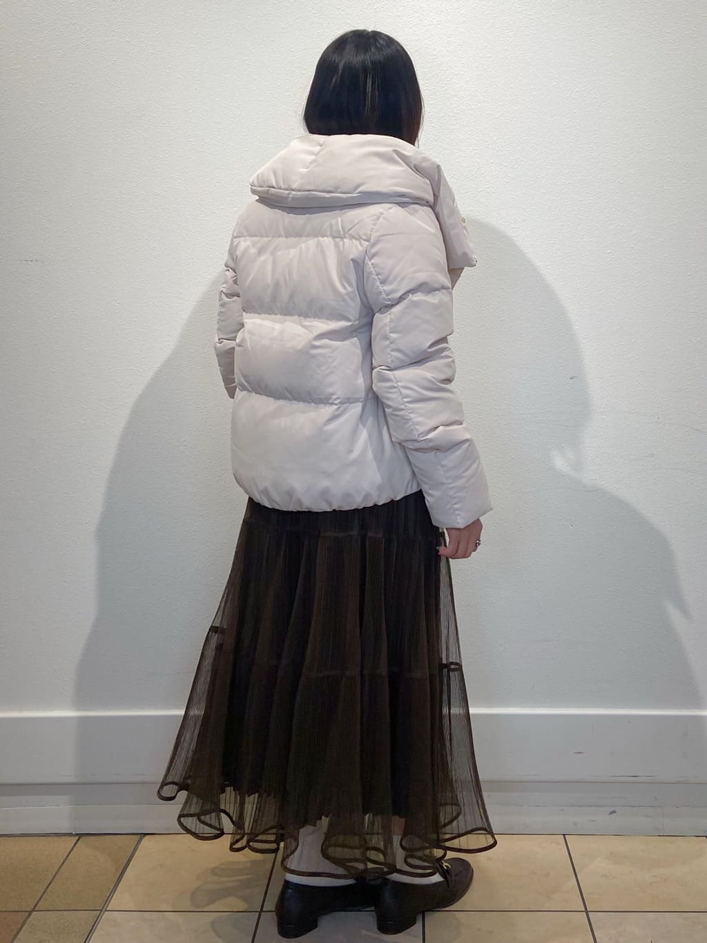 kimiさんの「index｜KAWADAダウンショートコート【撥水／洗濯機OK／静電気防止裏地】《XS～LL》」を使ったコーディネート