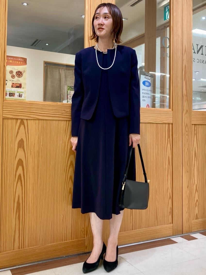 ゆうさんの「UNTITLED｜【追加6/日本製】2連フェイクパールネックレス」を使ったコーディネート