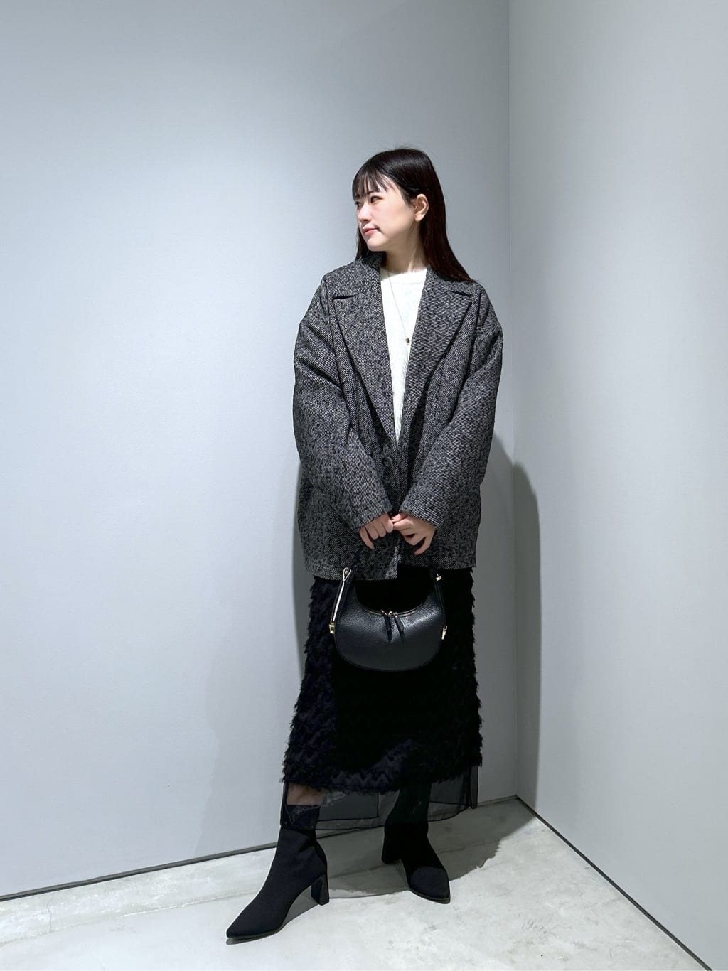 Renoさんの「INDIVI｜【オケージョン／セレモニー】フリンジタイトスカート」を使ったコーディネート