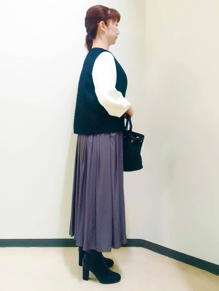 花さんの「Reflect｜【すっきりシルエット】ショート丈ダウンコート」を使ったコーディネート