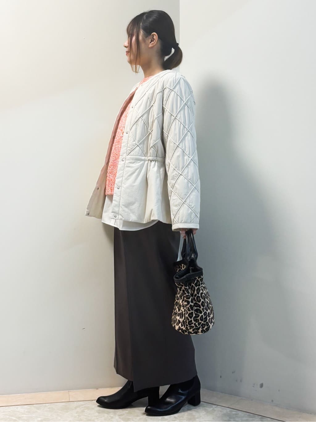 Sawaさんの「Reflect｜【一枚で着映え◎／ゆったり着られるワンサイズ】スパンコール&times;ラメニット」を使ったコーディネート