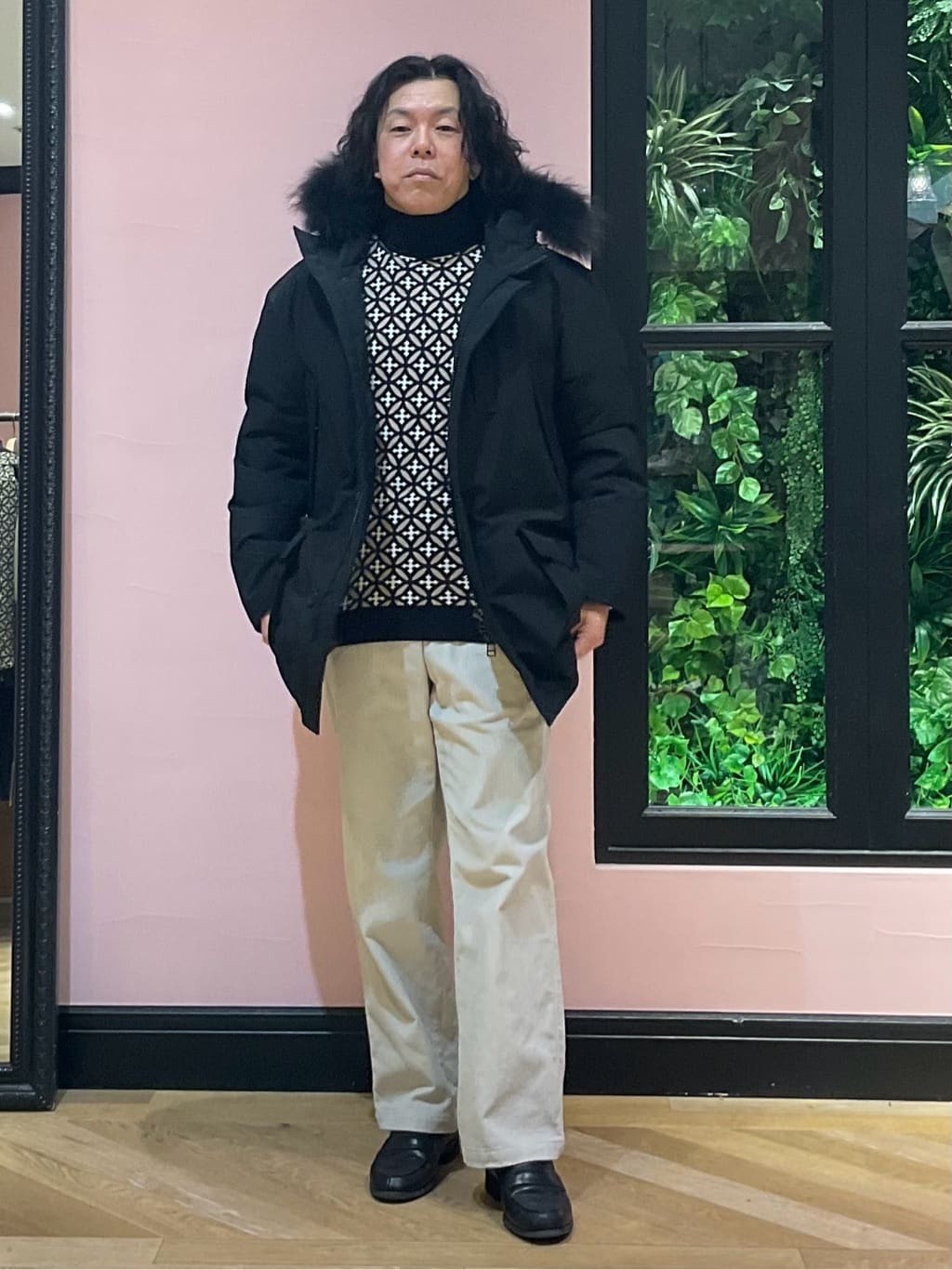 Nagaseさんの「DRESSTERIOR｜◆【干場義雅&times;DRESSTERIOR】 N－3Bダウンコート」を使ったコーディネート