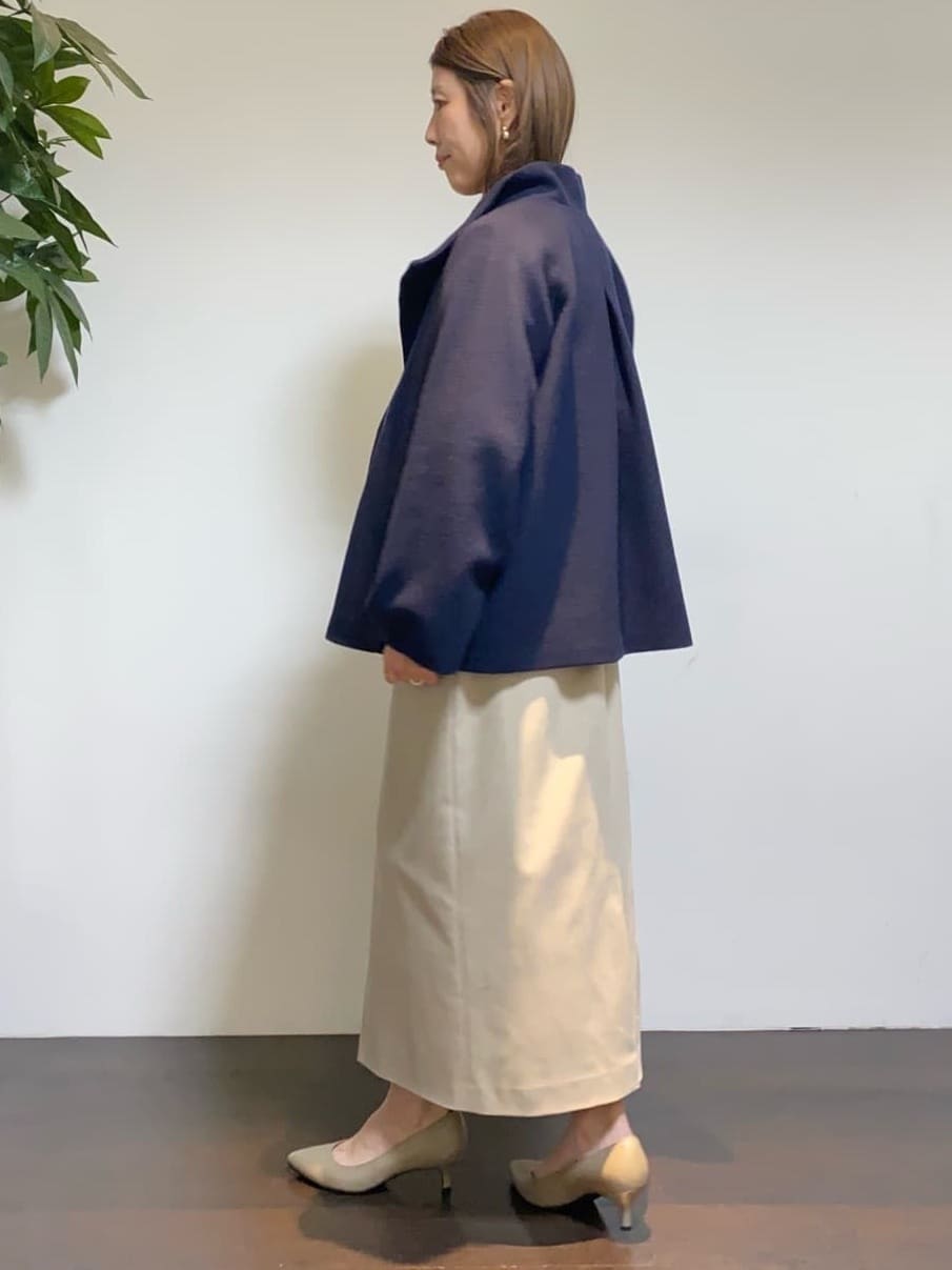 tomoさんの「UNTITLED｜【着回しが効く／オンオフアウター】ウールショートコート」を使ったコーディネート